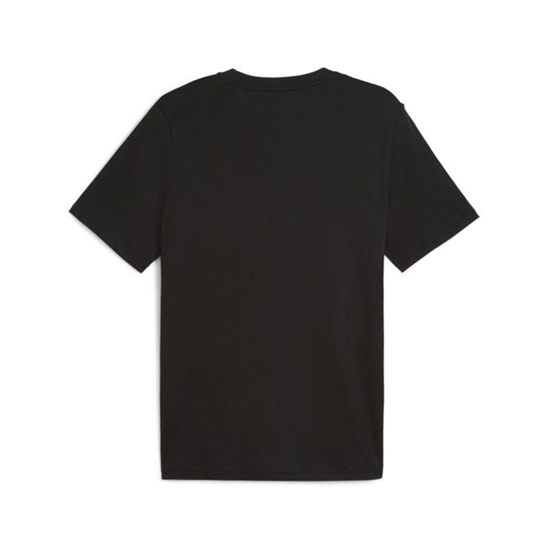 T-shirt uomo puma graphics wording tee - nero 3/5