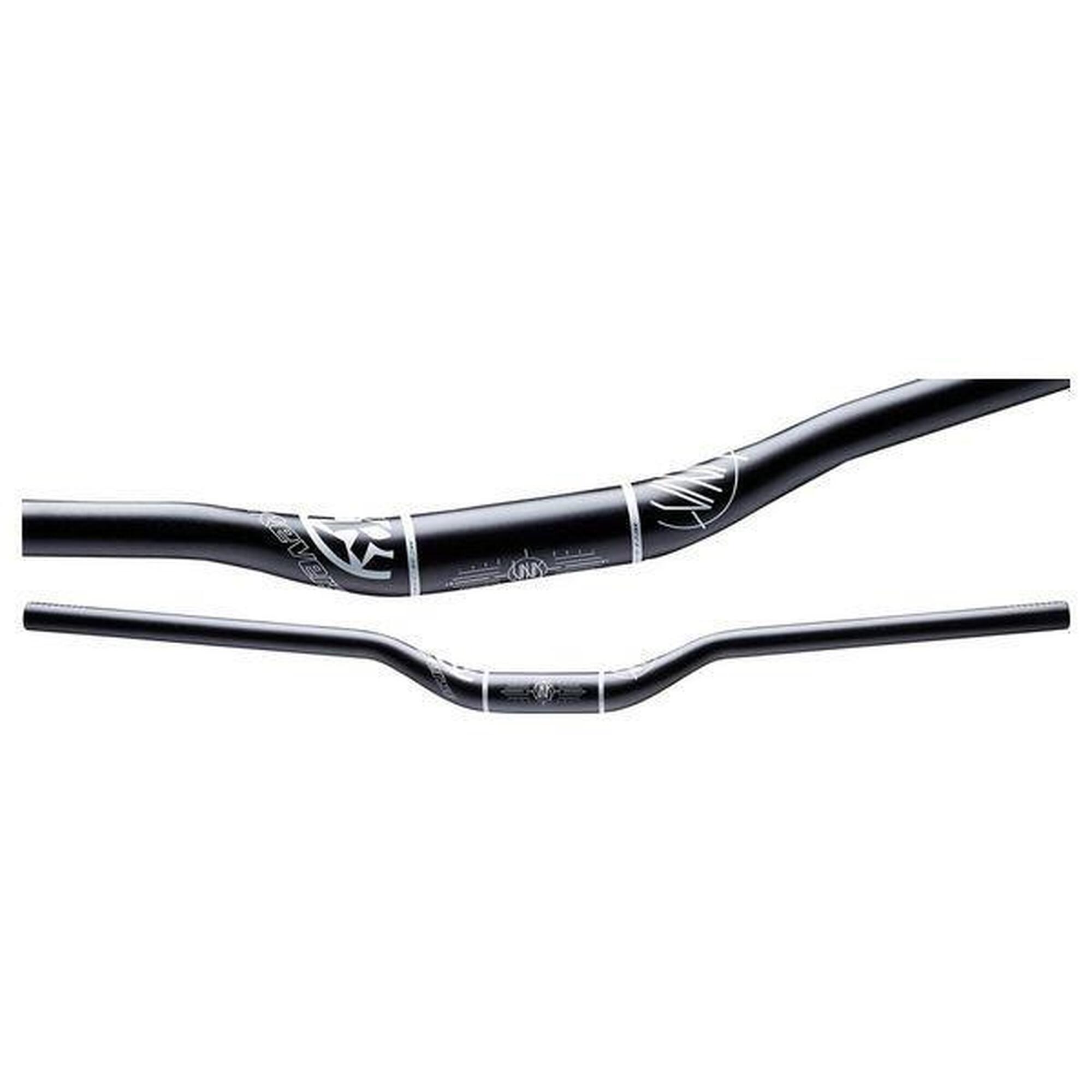 Guidon Élévateur Aluminium Bontrager 9° 25.4mm – Noir/Blanc – VTT Occasion