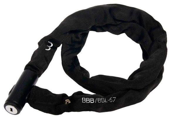 BBB CYCLING Lucchetto a catena BBB QuickChain Black 4.5x1000mm