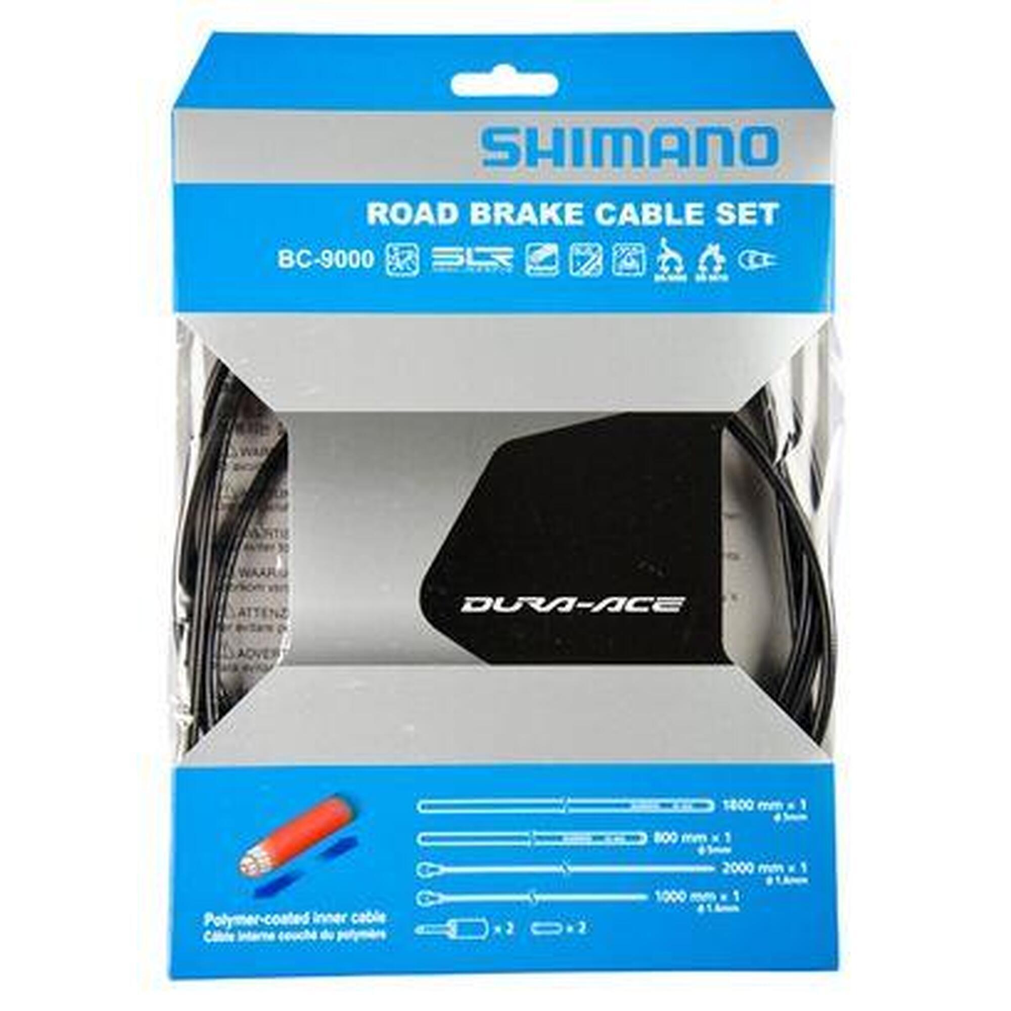 SHIMANO Kit Câbles et Gaines Frein Dura-Ace 9000 Noir