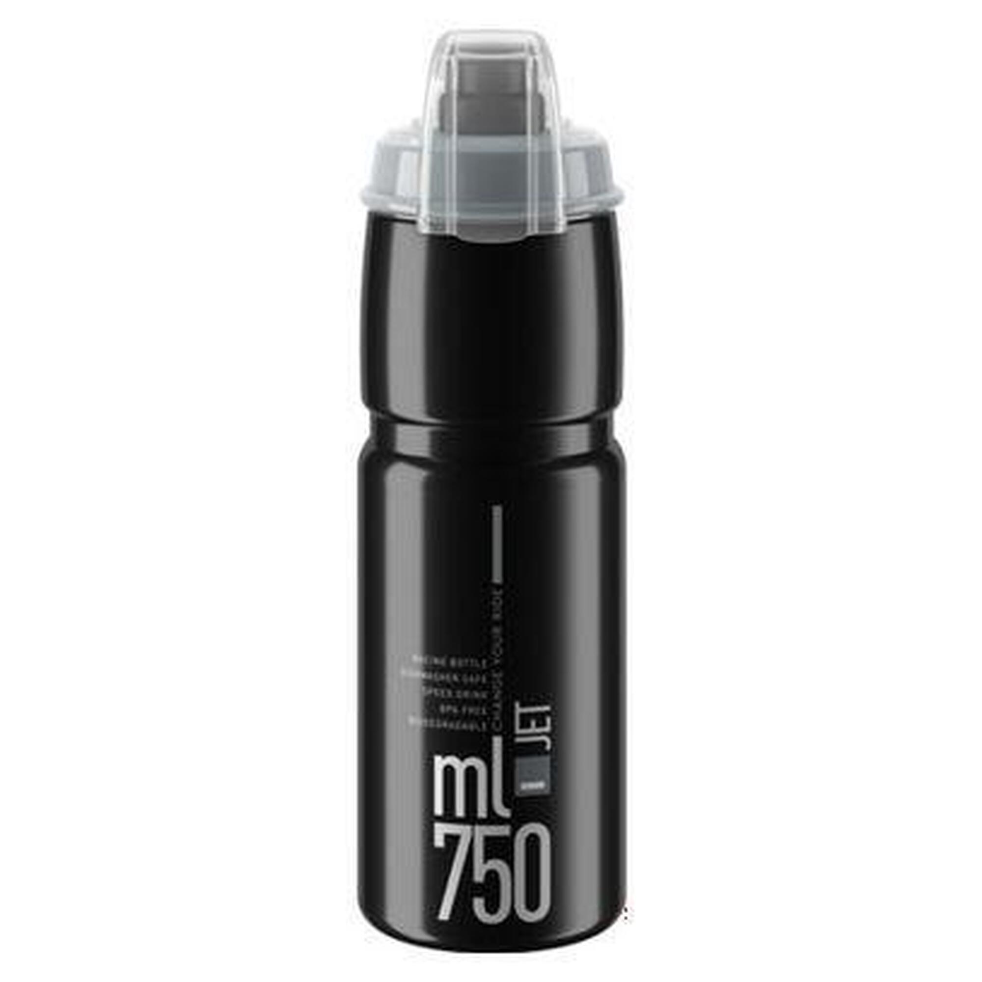 Elite - Bidon Elite Jet Plus 750 Ml Noir - Bidon - Noir - 50 Ml - Decathlon