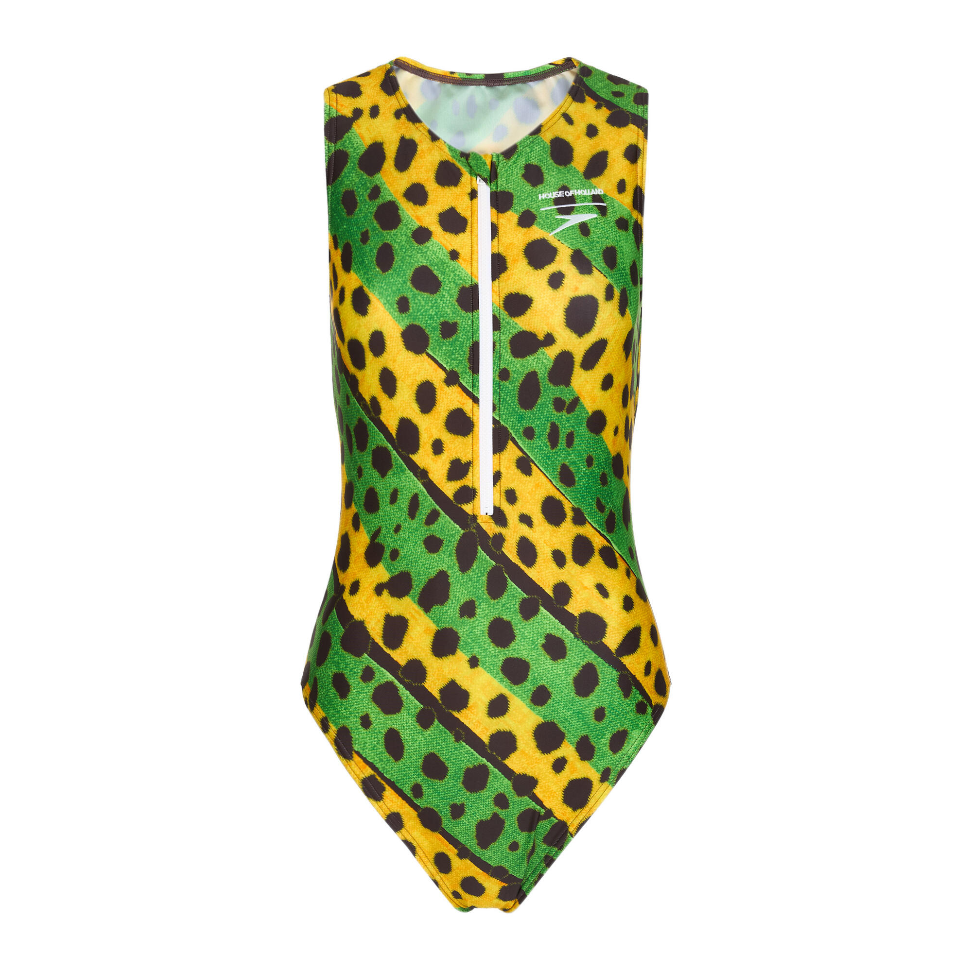 Strój pływacki jednoczęściowy damski Speedo Placement Digital Highneck 4/4