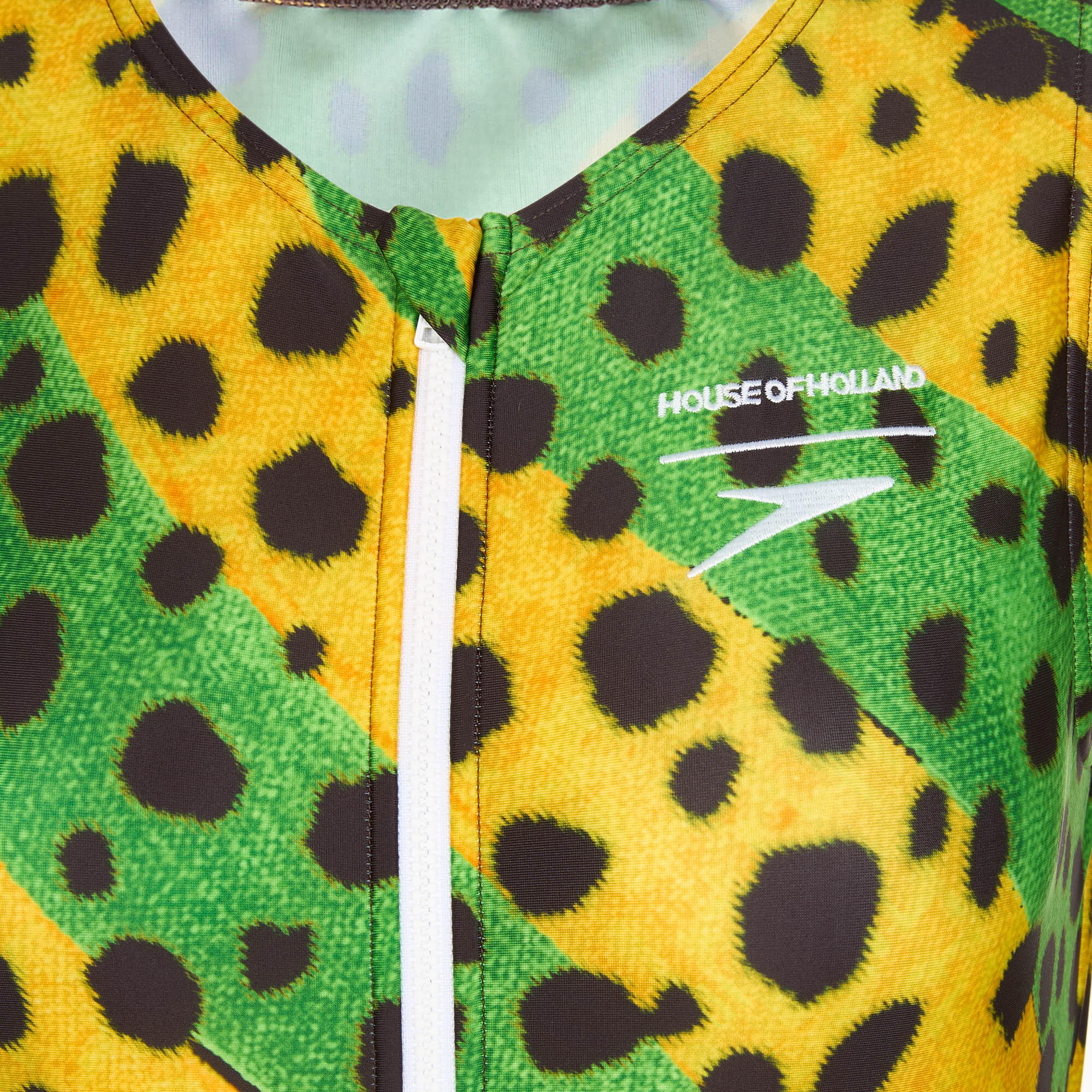 Strój pływacki jednoczęściowy damski Speedo Placement Digital Highneck 3/4