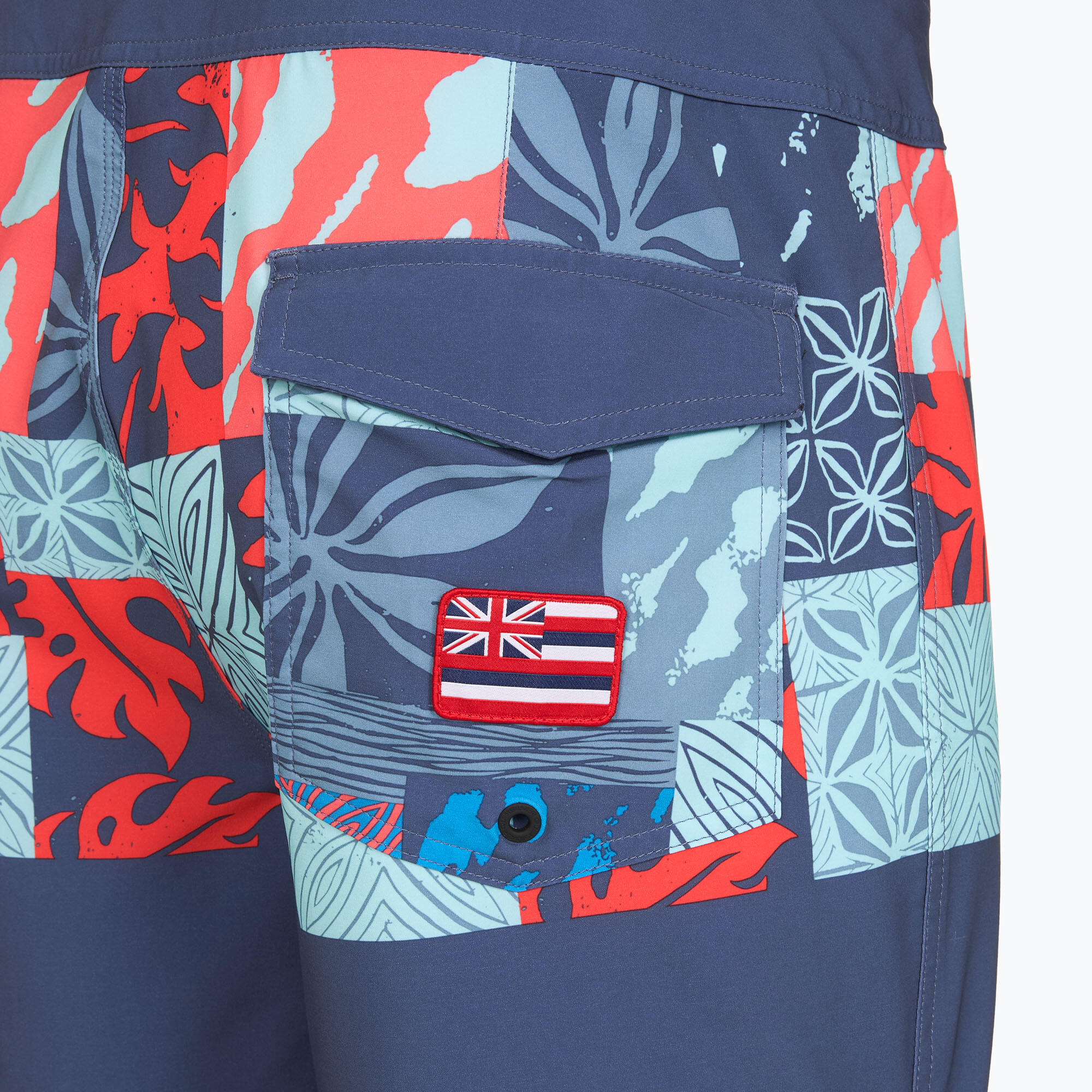 Szorty kąpielowe męskie Quiksilver Surfsilk Hawaii Blocked 19" 3/5