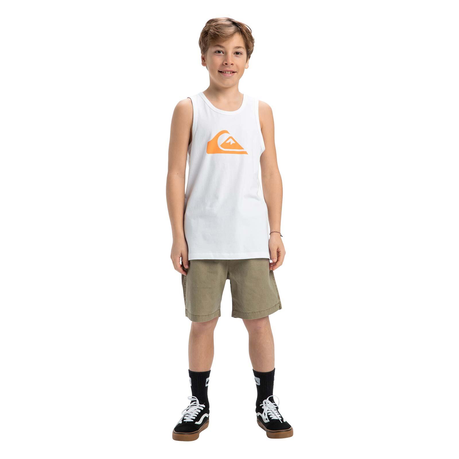 Camiseta sin mangas EV COMP LOGO Blanco Niño 5/5
