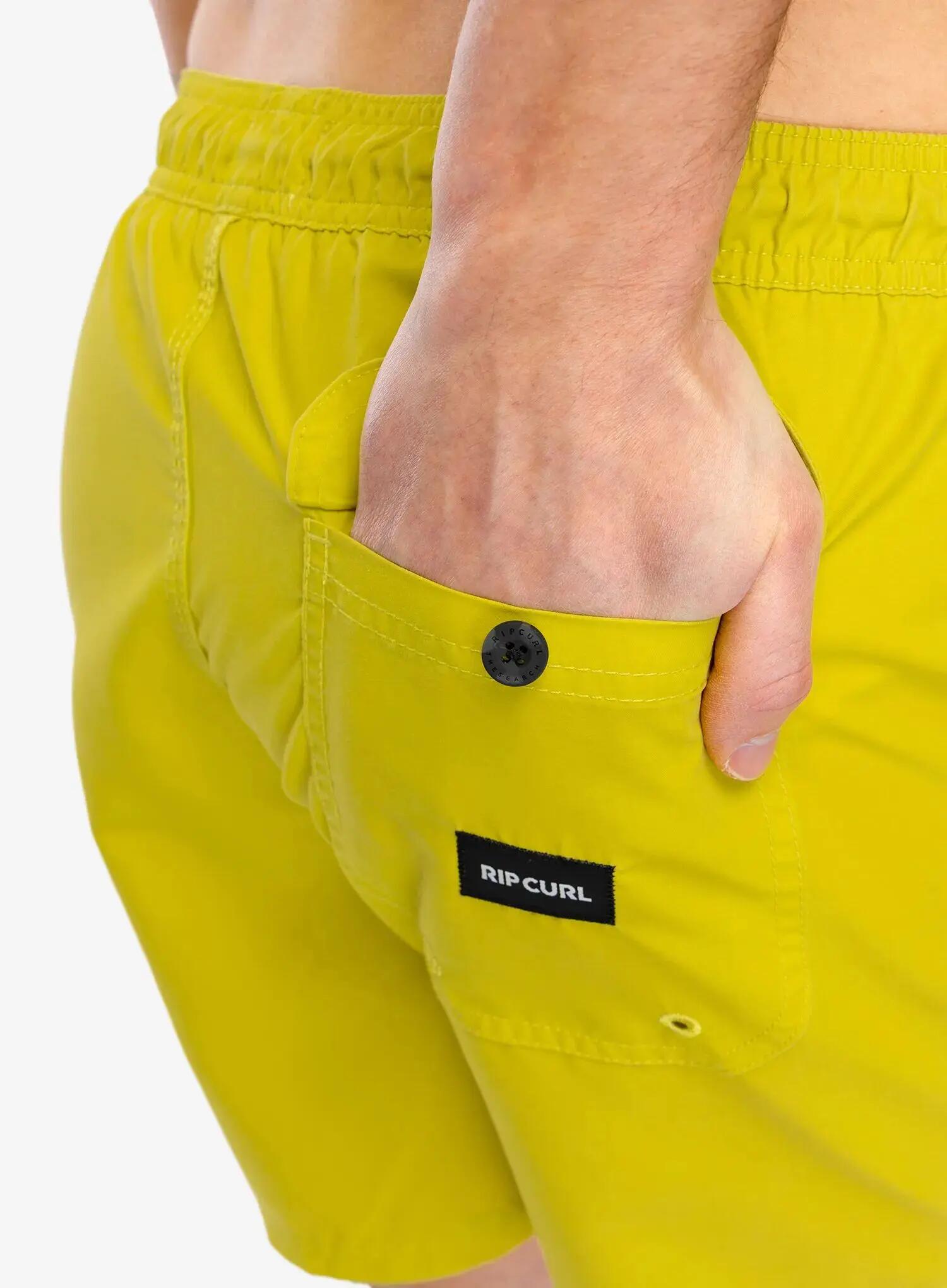 Spodenki surfingowe męskie Rip Curl Easy Living Volley Żółty 7/7