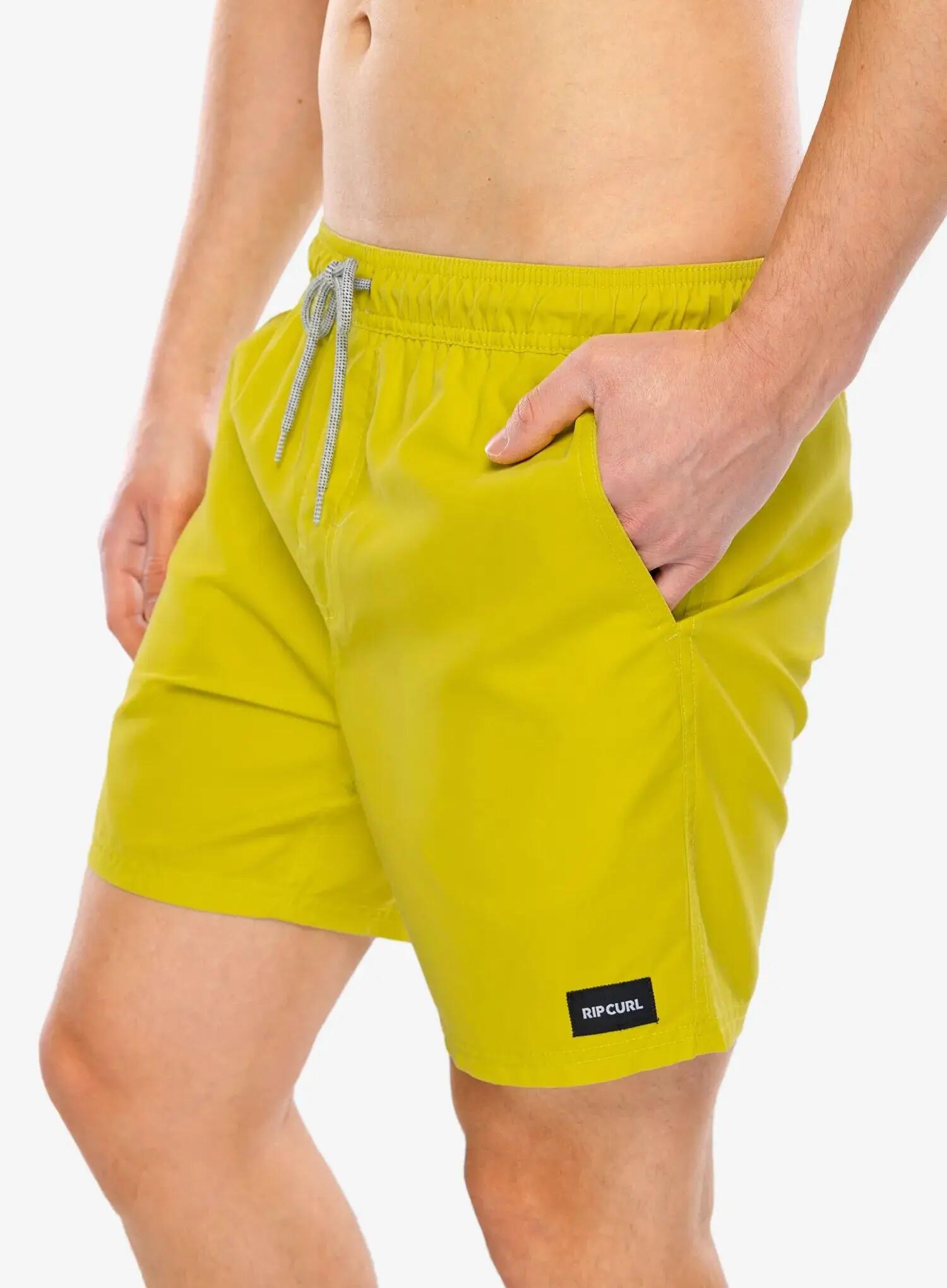 Spodenki surfingowe męskie Rip Curl Easy Living Volley Żółty 6/7