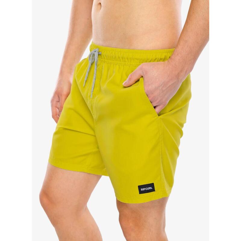 Spodenki surfingowe męskie Rip Curl Easy Living Volley Żółty