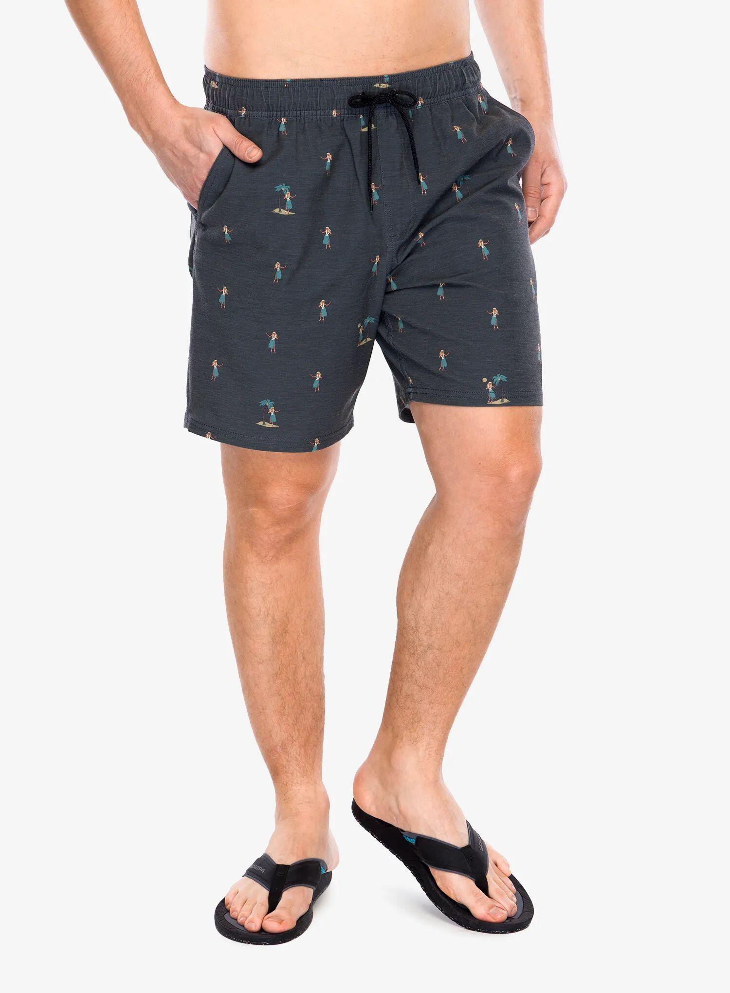 Spodenki surfingowe męskie Rip Curl Hula Breach Volley Czarny 5/7