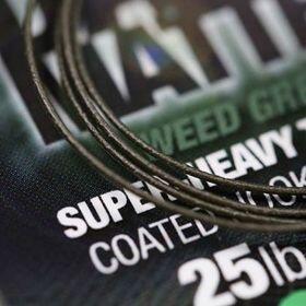 Korda Dark Matter Tungsten Coated Hooklink Weed Green 2/3