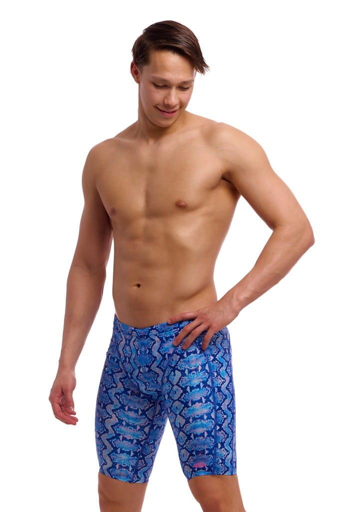 Spodenki do pływania Jammery Funky Trunks Blue Viper 7/7