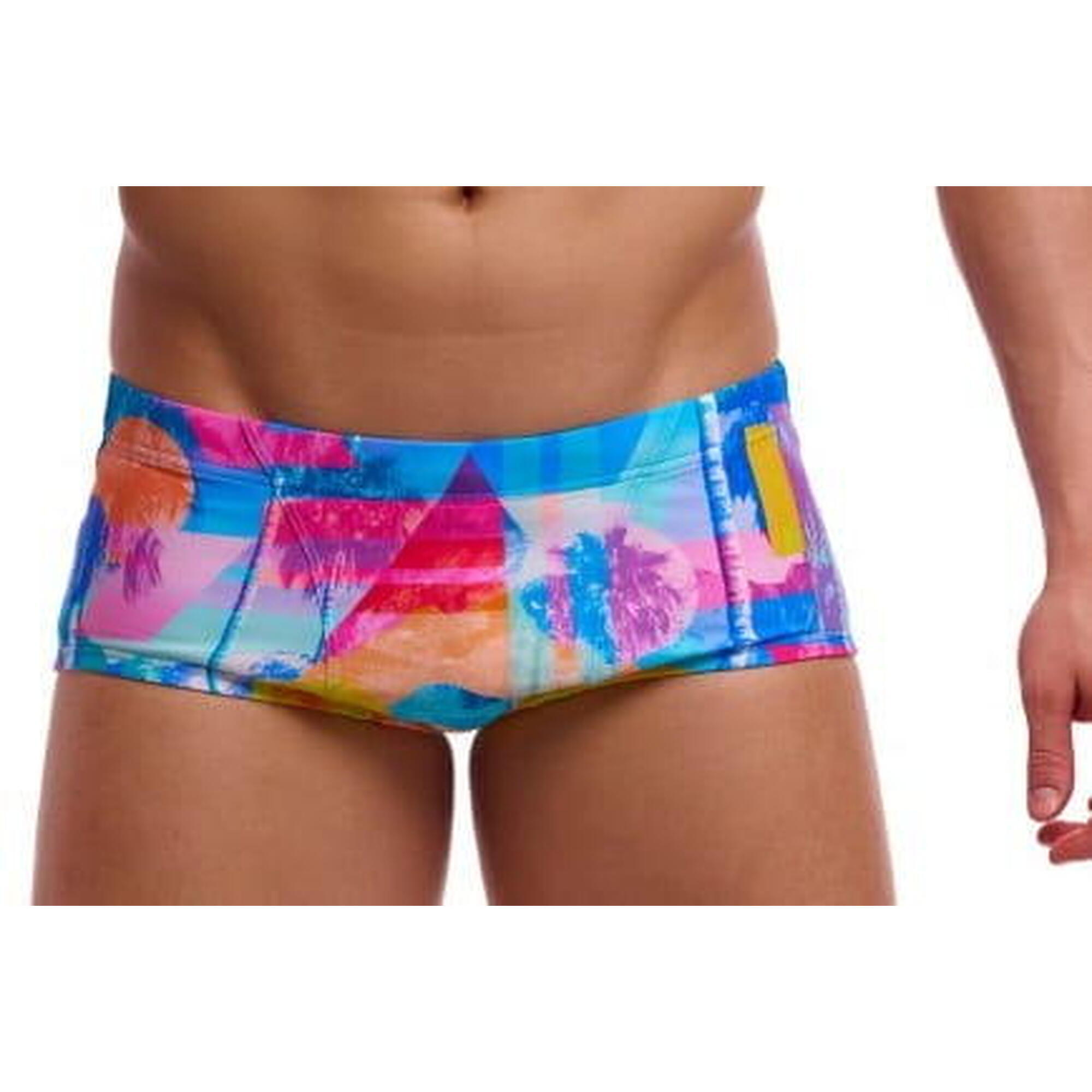 Kąpielówki Funky Trunks Pixel Paradise - trunki męskie