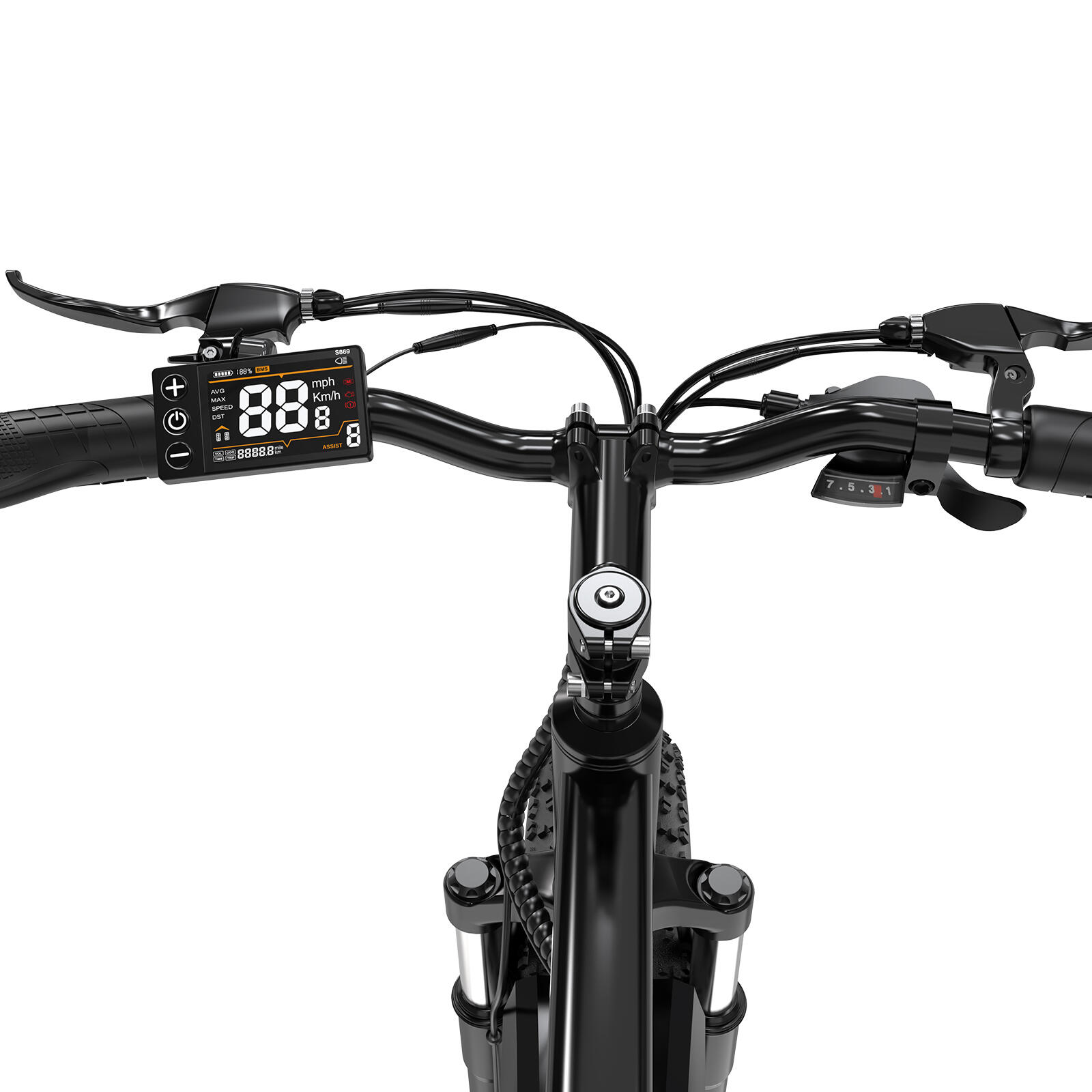 VTT Vélo Électrique 26”- 748Wh Batterie amovible -7 Vitesses- 250W- APP-EK15S 4/7