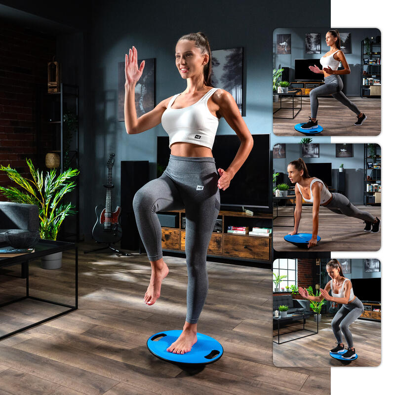 Platformă echilibru disc Hop-Sport HS-040BB antiderapantă