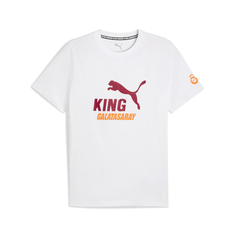 Męska koszulka Galatasaray SK KING z logo PUMA White