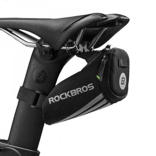 Sakwa pod siodełko rowerowe Rockbros C28BK (0,6l) 1/5