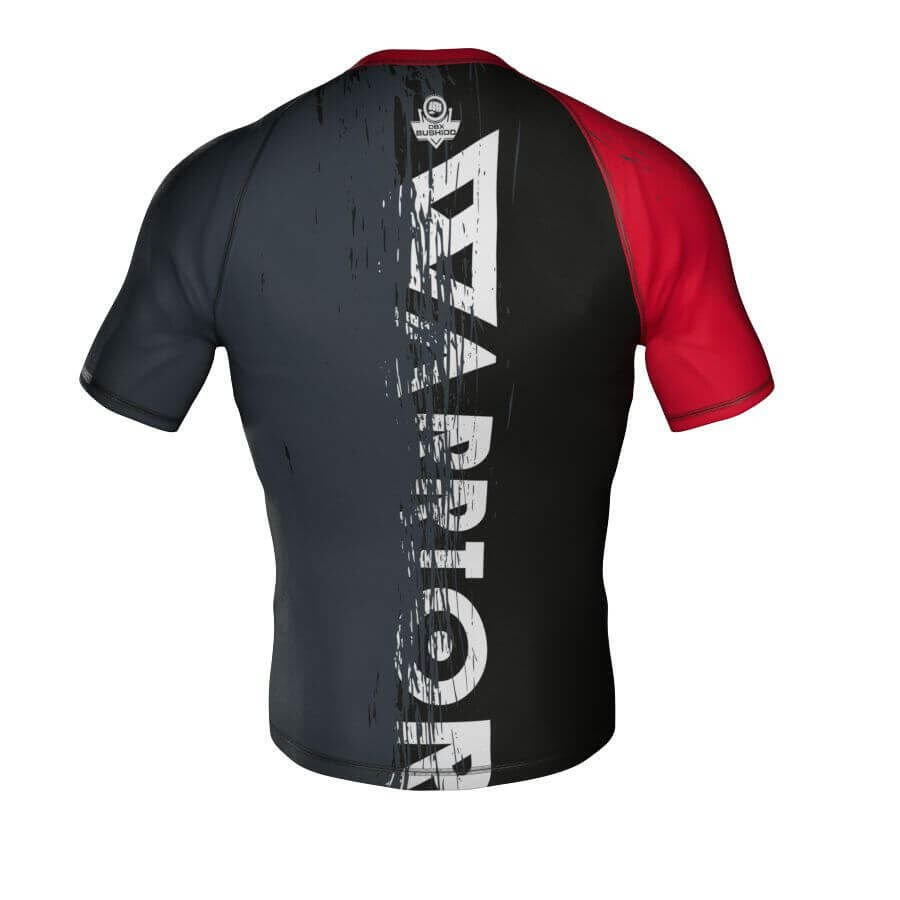Kompressionsshirt DBX Bushido Wolf Rashguard aus DBX Bushido More Dry Material 5/7