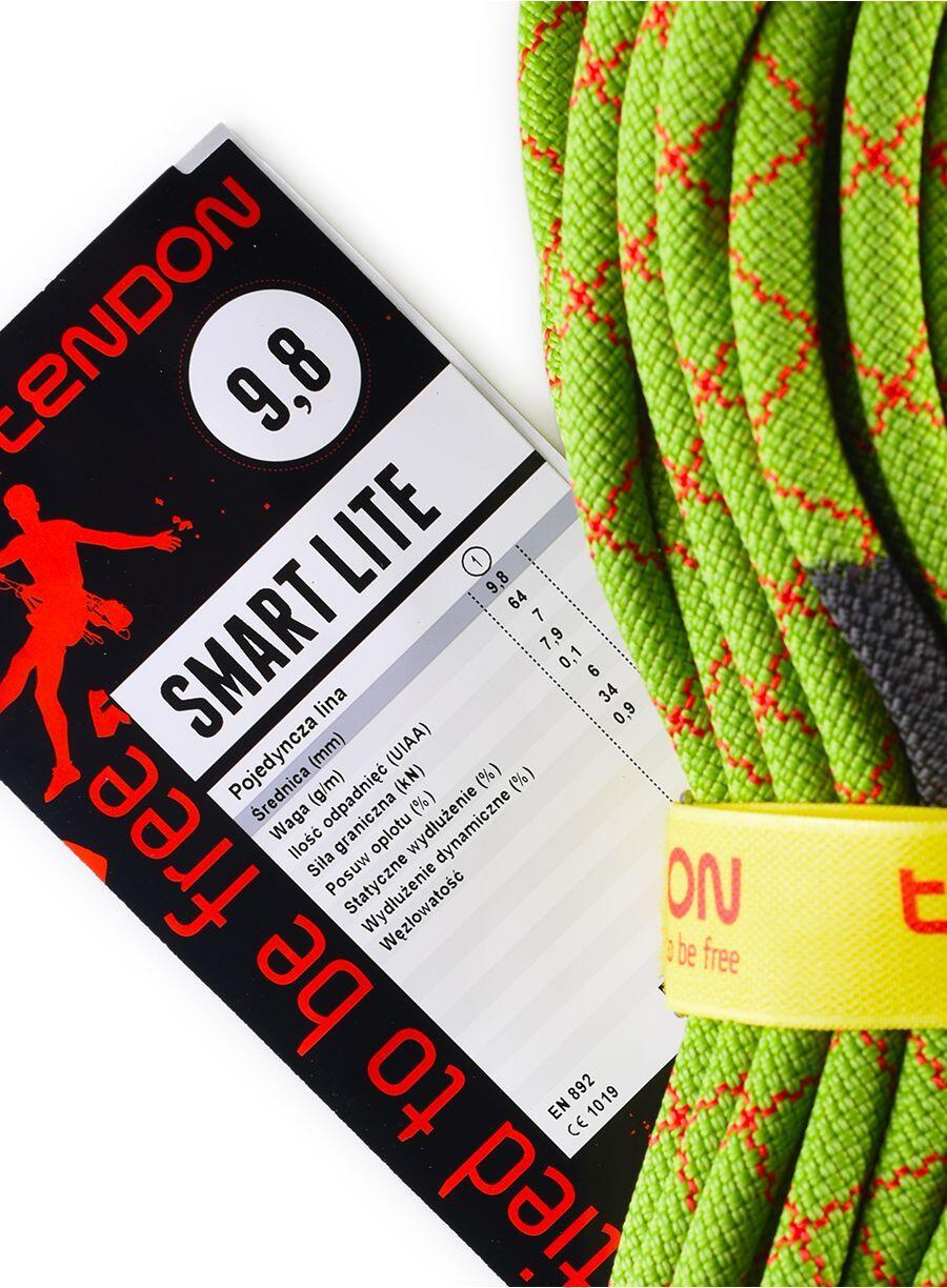 Jednoduché dynamické lano Smart Lite 9,8 Standard 50m 3/3