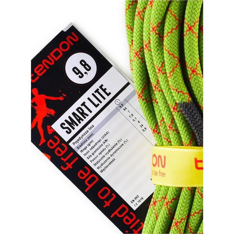 Jednoduché dynamické lano Smart Lite 9,8 Standard 50m