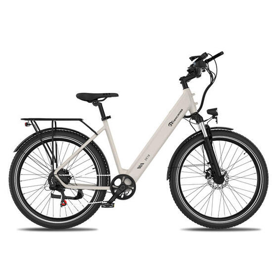 Vélo Ville Electrique 27.5” Polyvalent Tout Suspendu 36V13A APP EVERCROSS-EK18