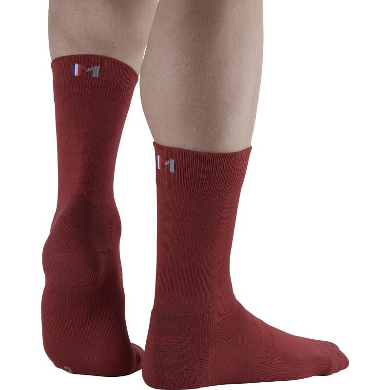 Chaussettes de ville en coton bio. 4/5
