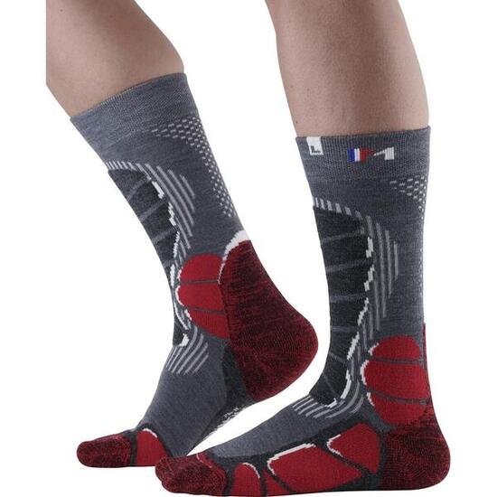 TREK LIGHT - Chaussettes de rando fines 68% laine mérinos.