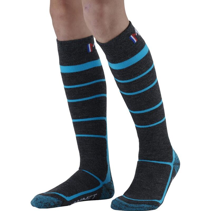 WOOLY JUNIOR - Chaussettes de ski en laine mérinos pour les juniors. 2/5