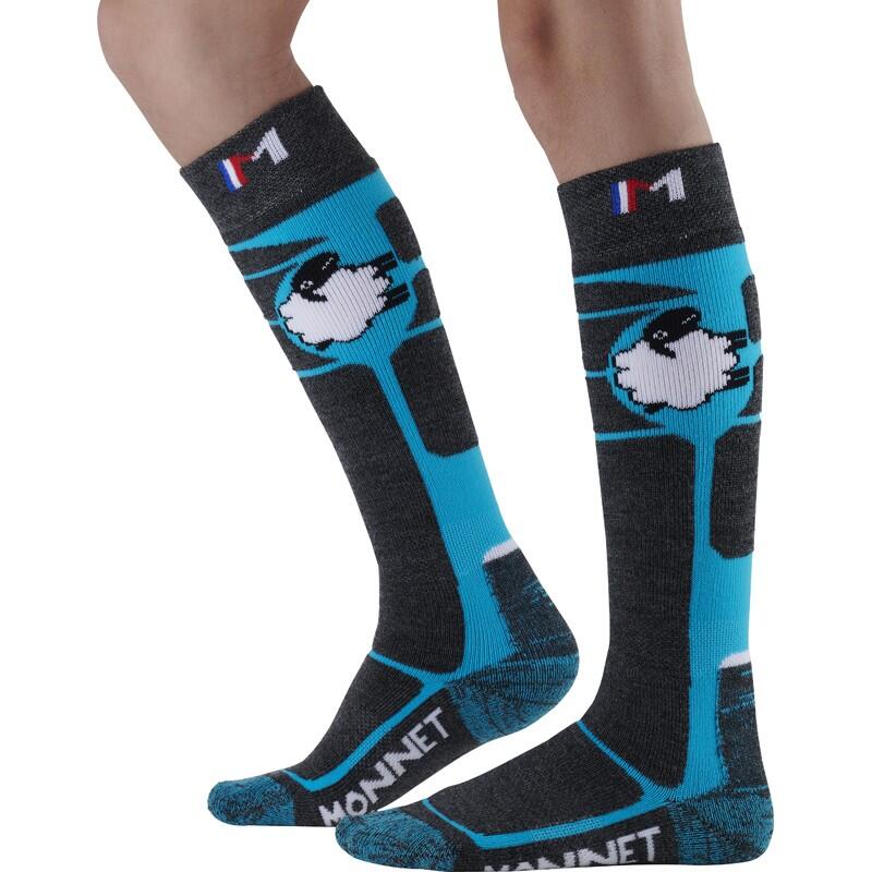 Wooly ski kids socks