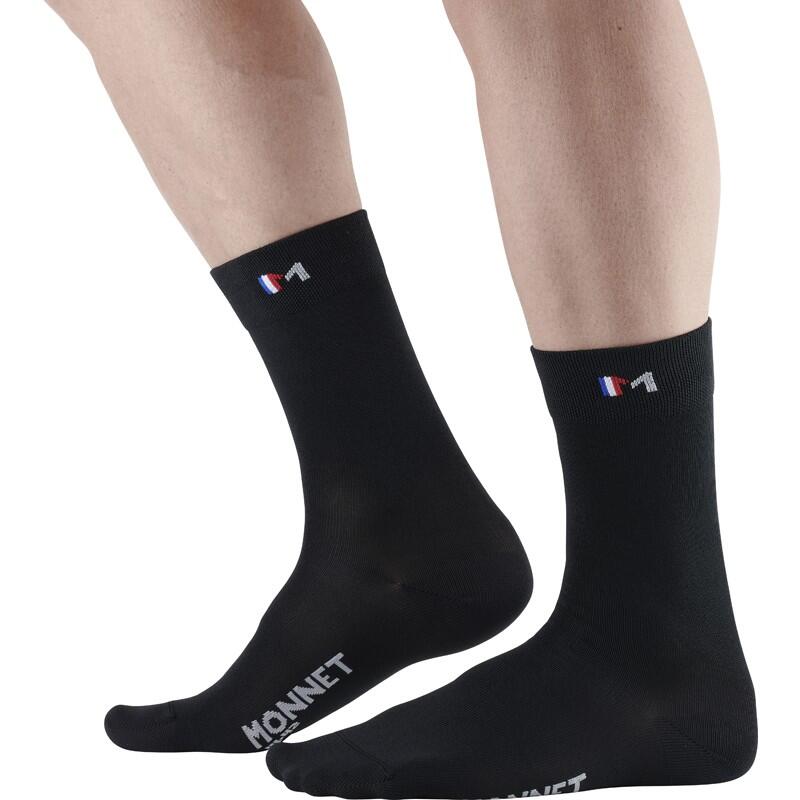 Monnet - Chaussettes Thermiques En Bio-ceramic® - Chaussettes - Noir - 39/42 - Decathlon