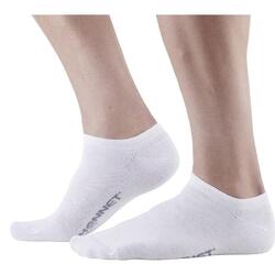 Chaussettes invisibles en polyester.