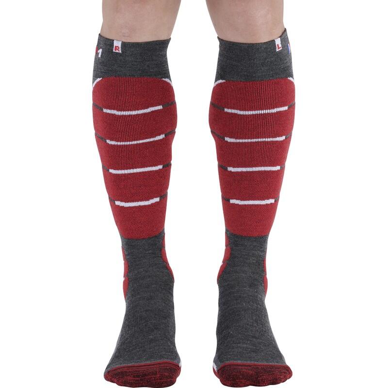 Ski Light - Chaussettes de ski fine en laine mérinos.