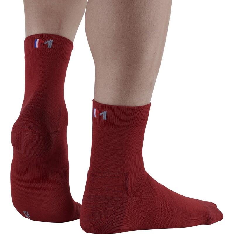 Chaussettes basses en coton bio. 4/5