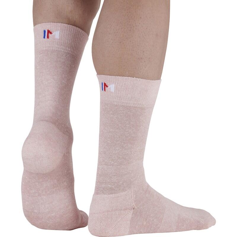 Chaussettes en lin et coton. 4/5