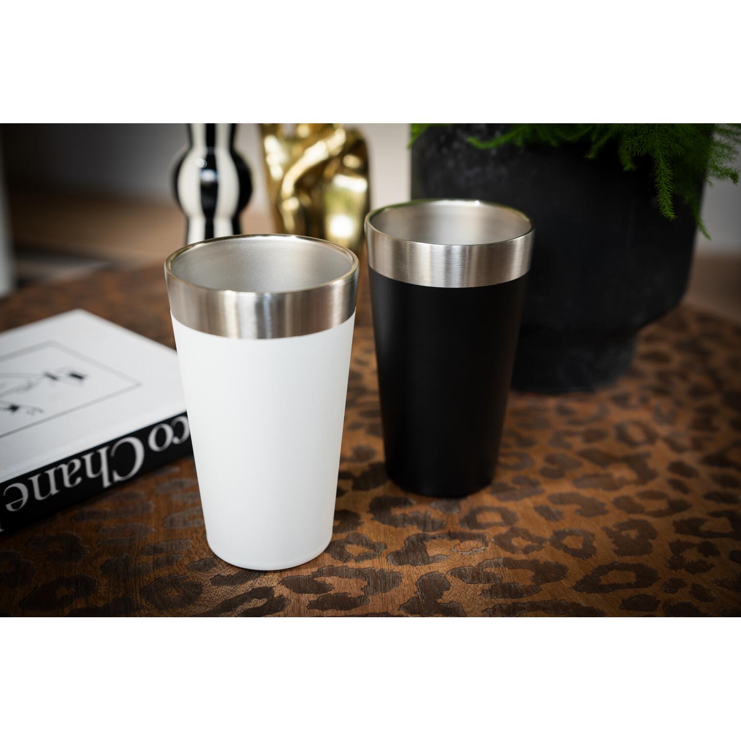 Tasse Isotherme 0,47L - Verre Inox Camping Trek - Mug À Thé, Café, Eau Et Soupe 6/9