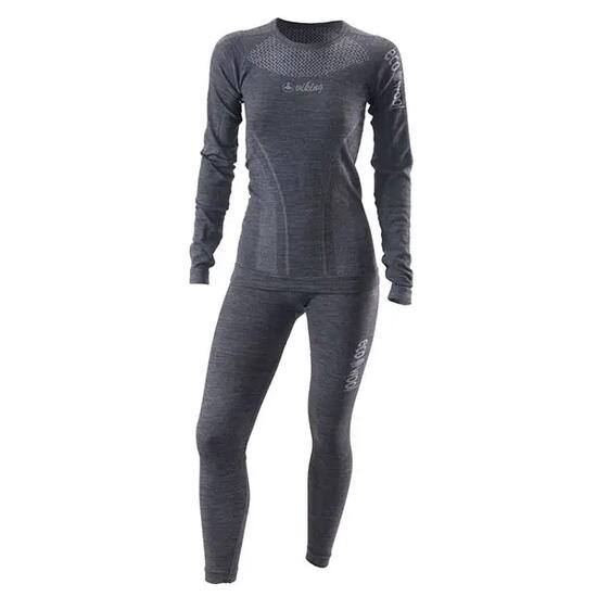 Sous-vêtement thermique - snowboard - femme - laine 42% sans coutures - z1152