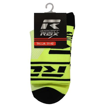 Chaussettes Rox R-running Step hauteur moyenne noir 35-38