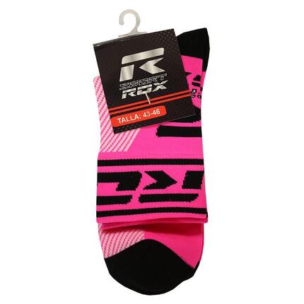 Chaussettes Rox R-running Step mi-hautes blanc