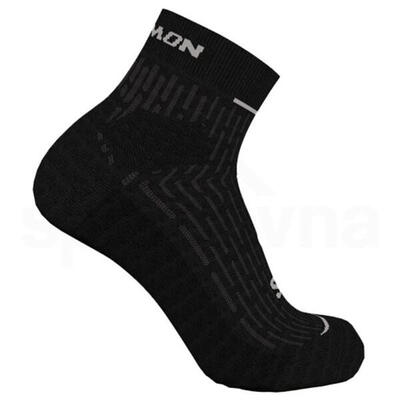 Salomon Calcetines De Trail Salomon Ultra Glide Ankle Negro