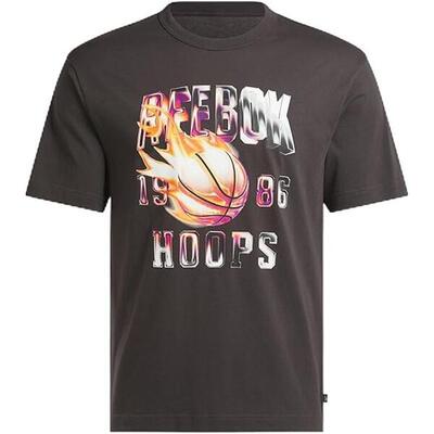 Reebok Camiseta Reebok Gs Basketball On Fir Hombre Negro