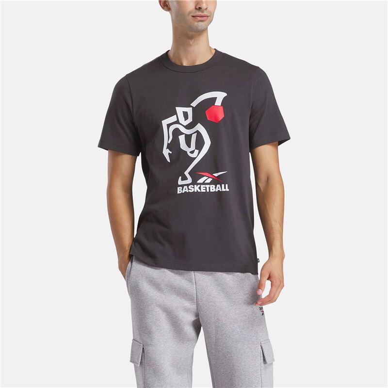 Reebok T Shirt Reebok Gs Hs Attack Tee Man Preto 3/5