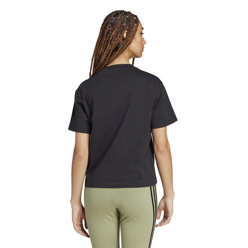 adidas adidas Essentials Small Logo Damen-T-Shirt Schwarz 4/5