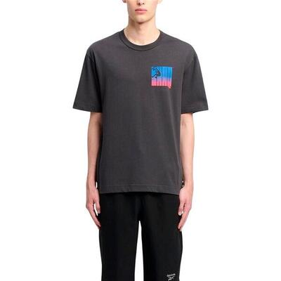 Reebok Camiseta Reebok Gs Hs Shaq Silo Logo Hombre Negro