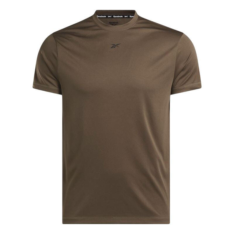 REEBOK Reebok Camiseta Reebok Id Train Ss Tech Tee Hombre Marrón