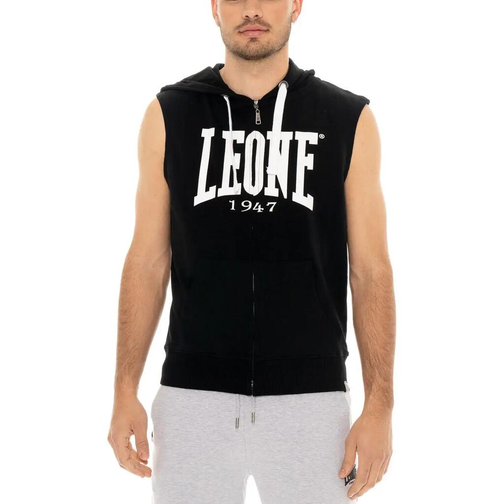 Man hoody sleeveless Big Logo
