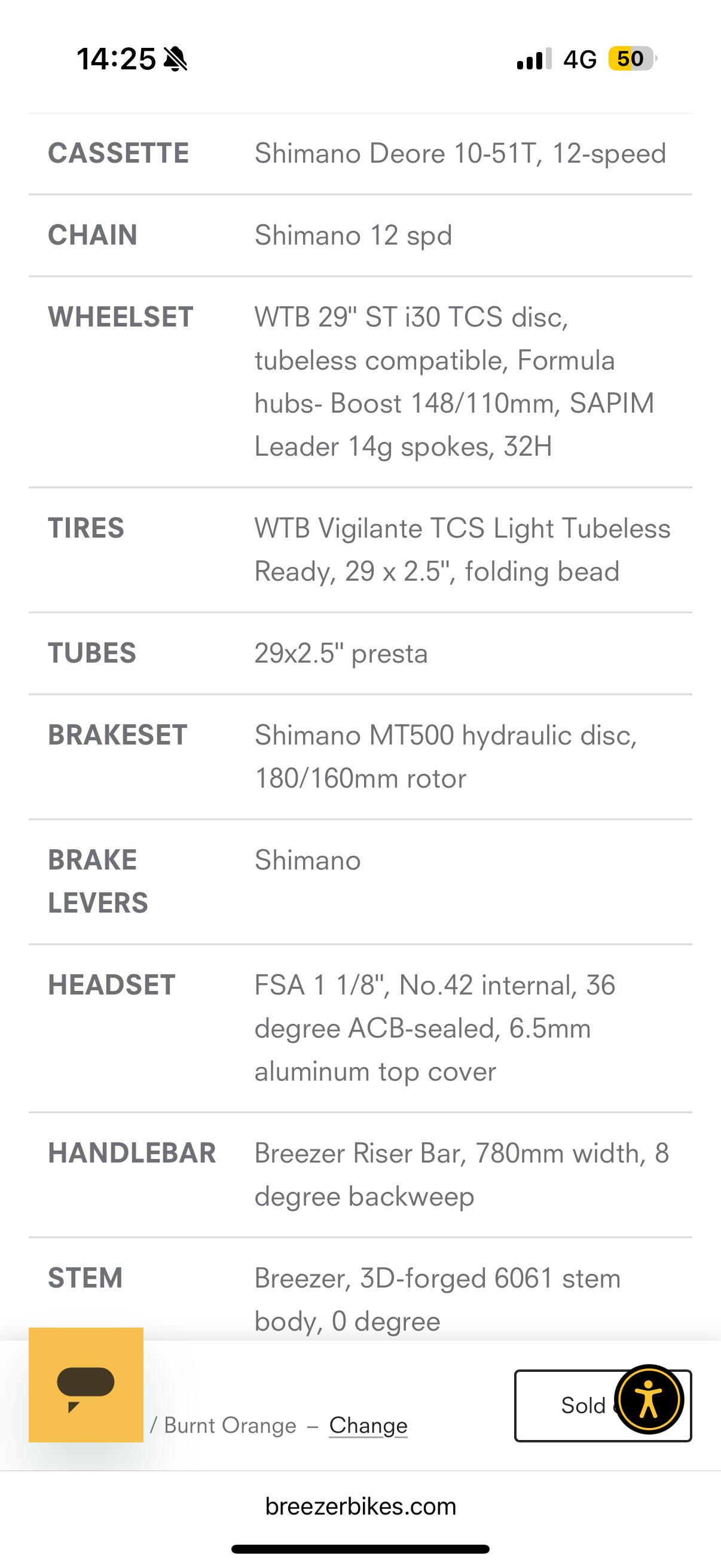Tussen Particulieren - Breezer Thunder Large MTB fiets 4/5