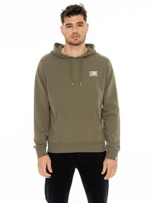 Felpa pull on da uomo con cappuccio Leone Basic