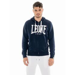 Leone Basic Sweat à capuche zippé sans sweat-shirt pour hommes