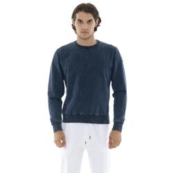 Sweat-shirt à col rond sans sweat-shirt pour hommes Leone Denim