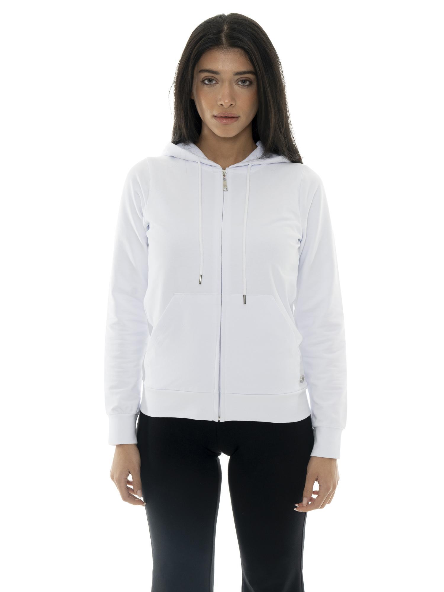 Sweat-shirts à capuche zippés Leone Basic pour femmes 2/7