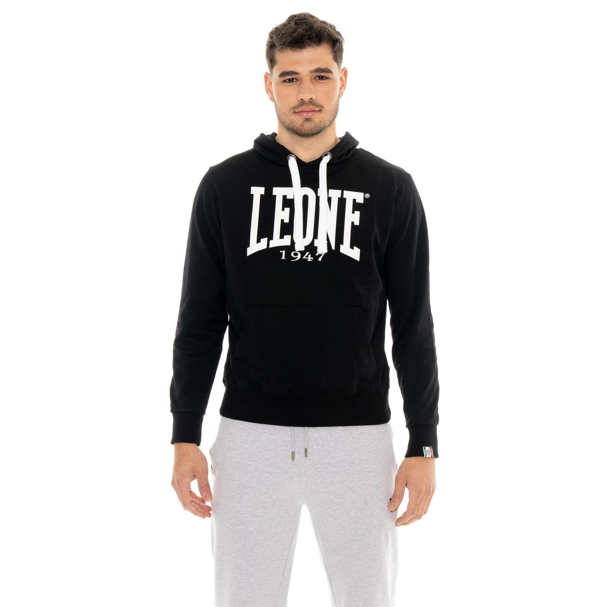 Leone 1947 Apparel - Sweat À Capuche Sans Sweat-shirt Leone Basic Pour Hommes - Sweat-shirt - Noir - Decathlon